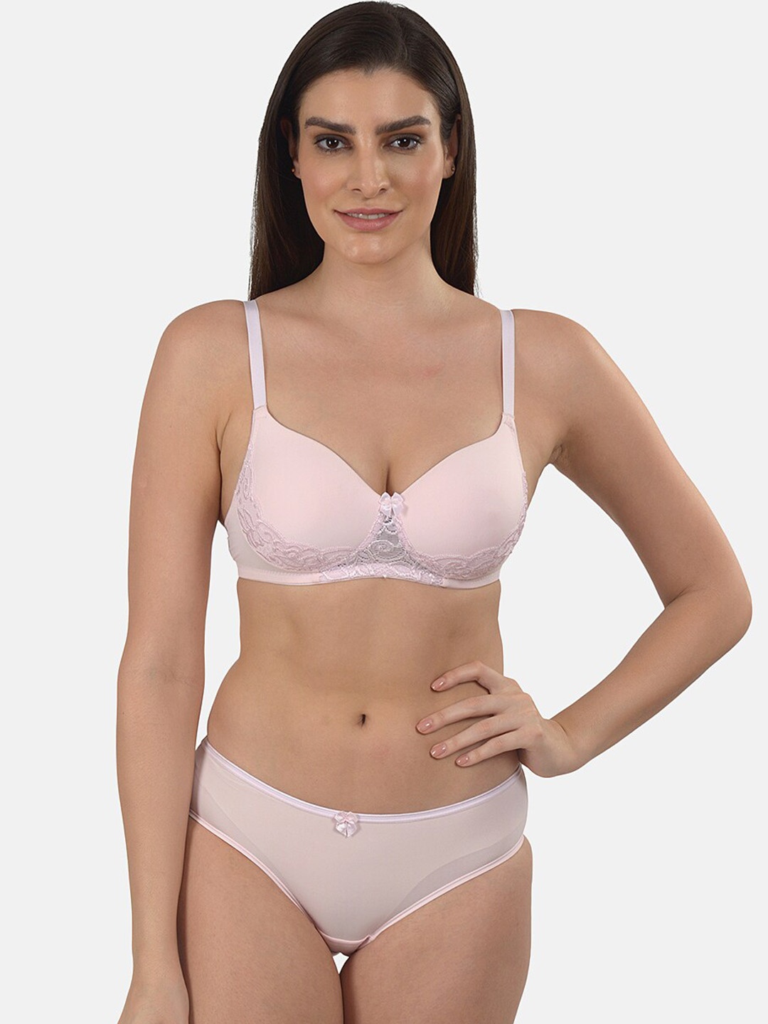 

mod & shy Self Designed Lingerie Set MS357New-32B, Pink