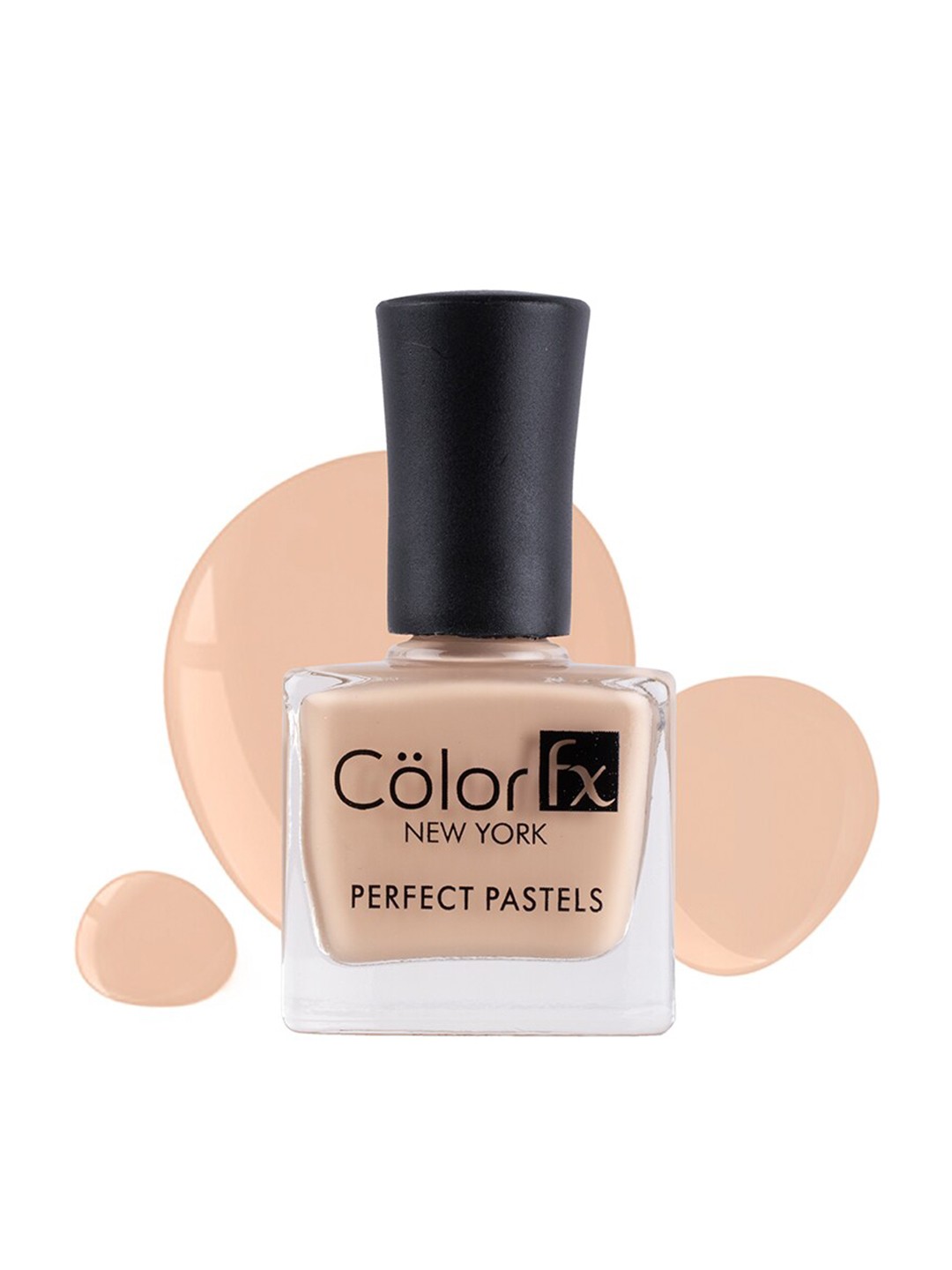 

Color Fx New York Perfect Pastels Long-Lasting Glossy Finish Nail Enamel 9 ml-Camel 170, Nude