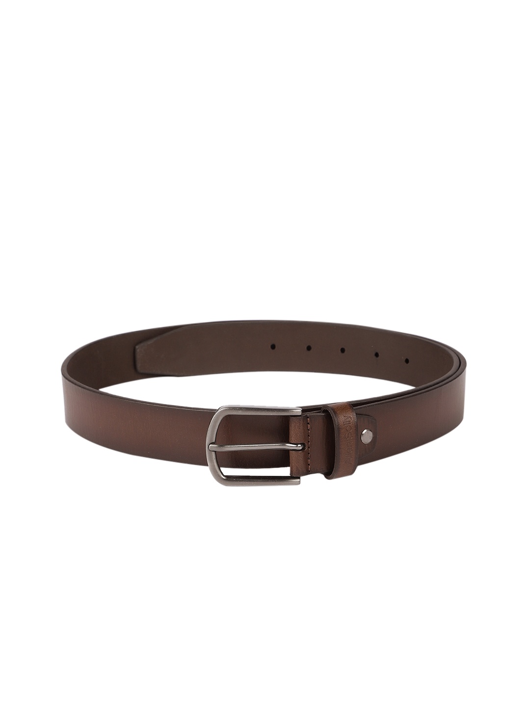 

Allen Solly Men Leather Formal Belt, Brown