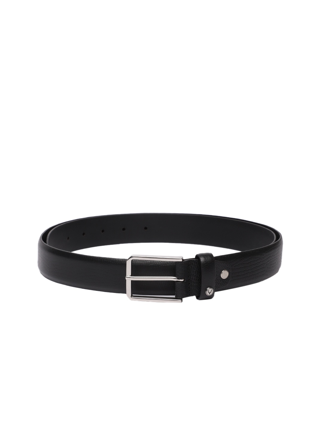 

Allen Solly Men Textured Leather Belt, Black