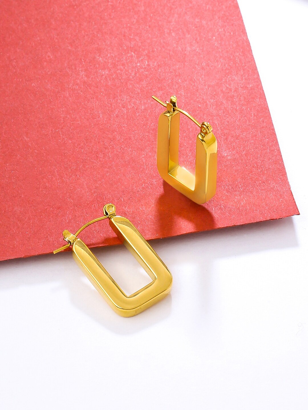 

Mitali Jain Contemporary Drop Earrings, Gold