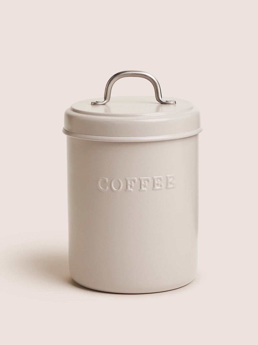 

Marks & Spencer Grey Textured Coffee Container With Lid