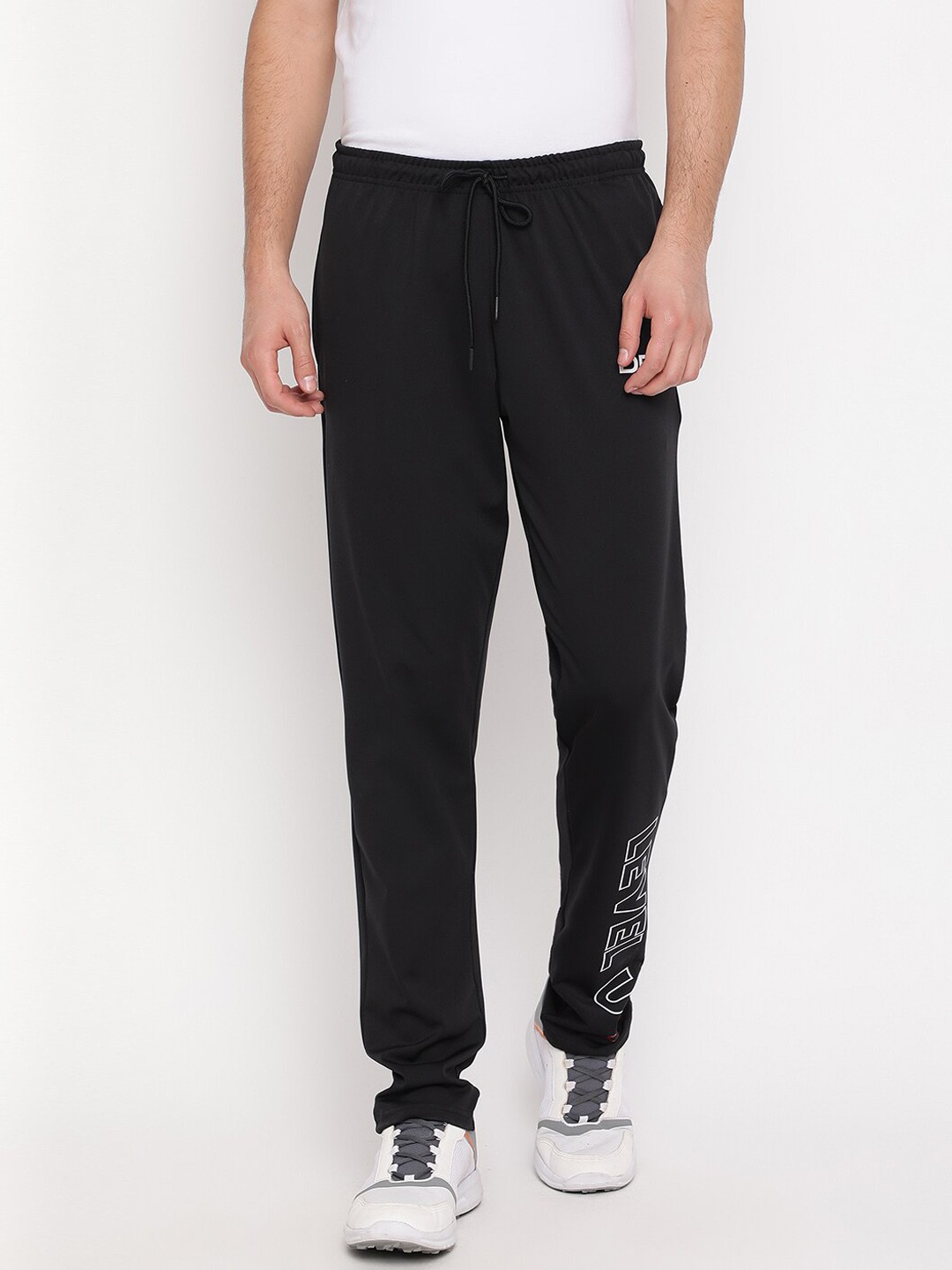 

DRYP EVOLUT Men Printed Regular Fit Track Pants, Black