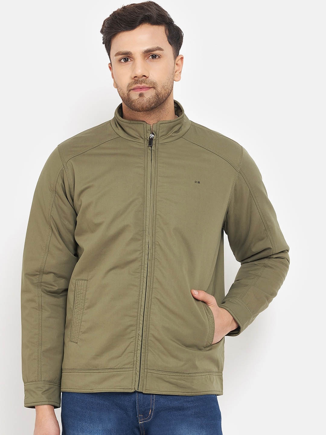 

Okane Men Plus Size Lightweight Padded Jacket, Olive