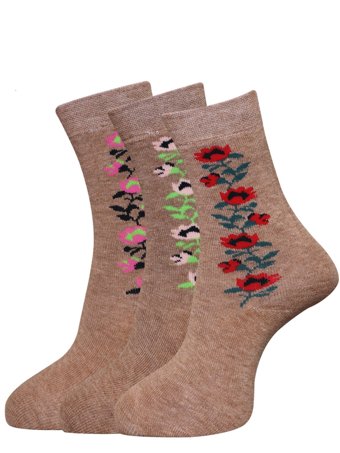 

Dollar Socks Women Pack Of 3 Assorted Full Length Socks