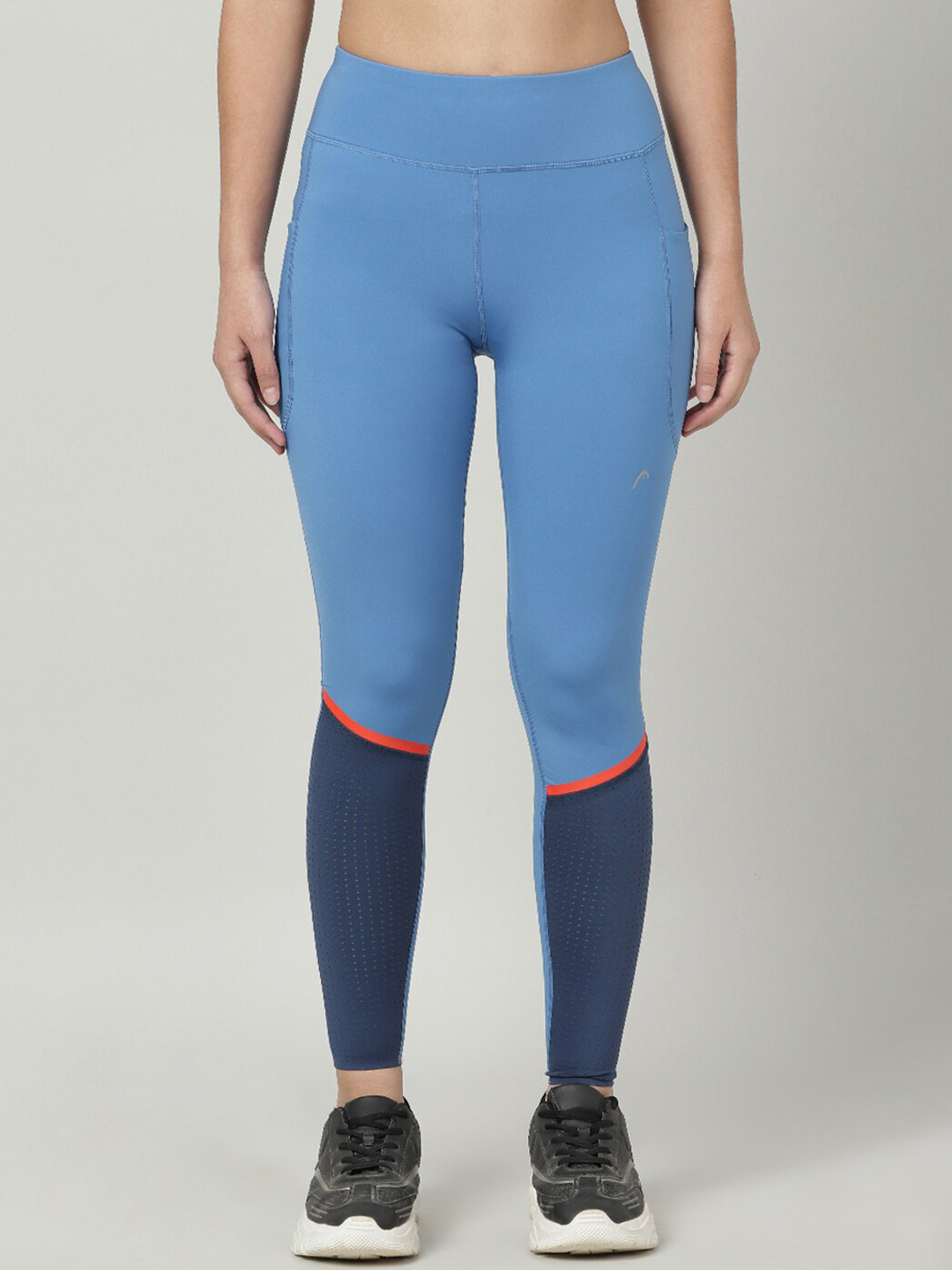 

Head Women Colourblocked Ankle-Length Gym Tight, Blue