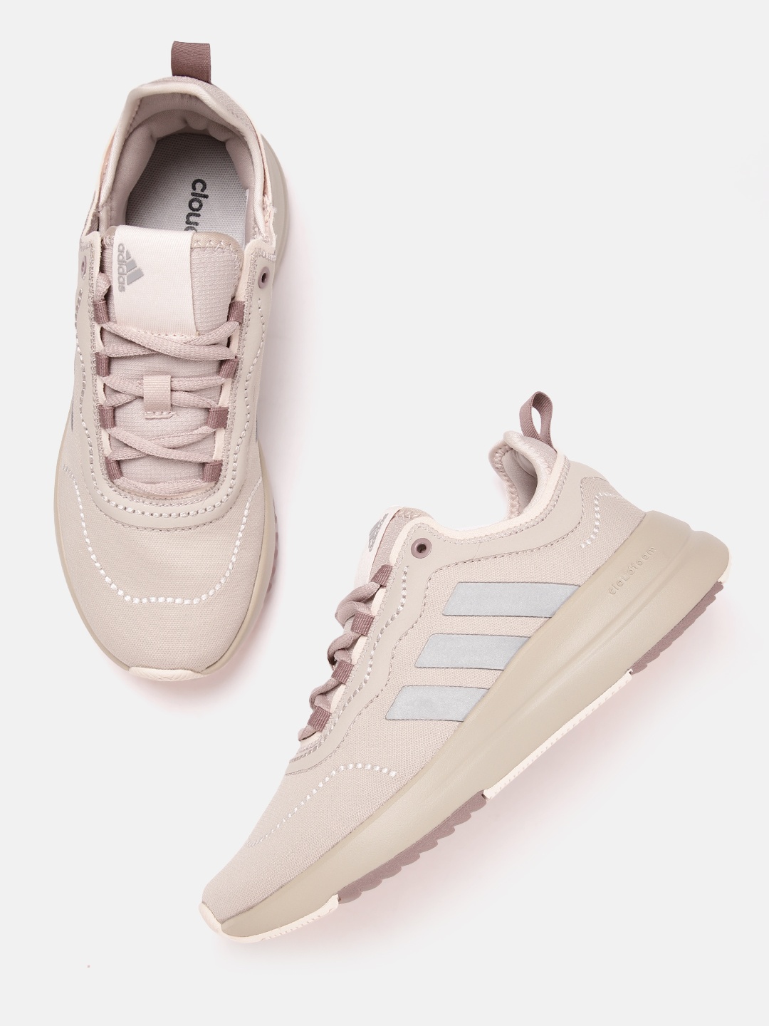 

ADIDAS Women Fukasa Run Shoes, Beige