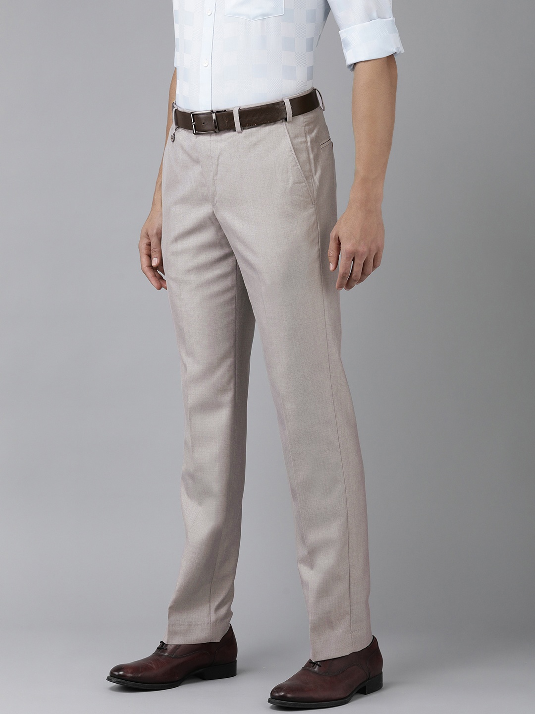 

Park Avenue Men Formal Trousers, Grey