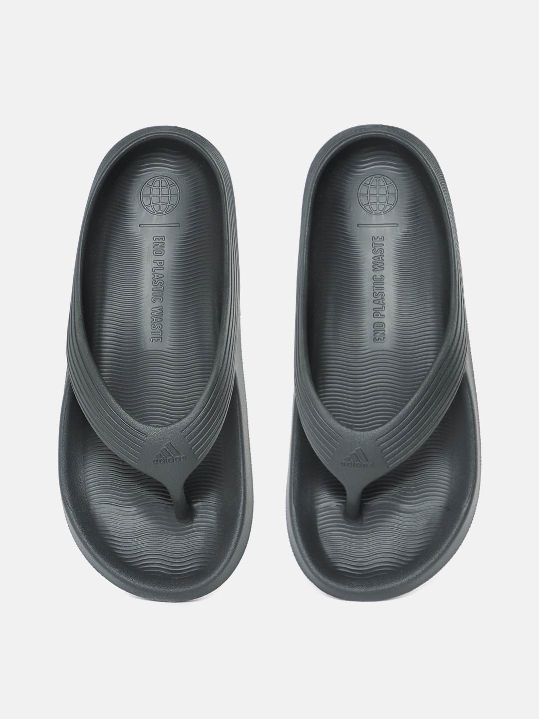 

ADIDAS Unisex Adicane Thong Flip-Flops, Grey