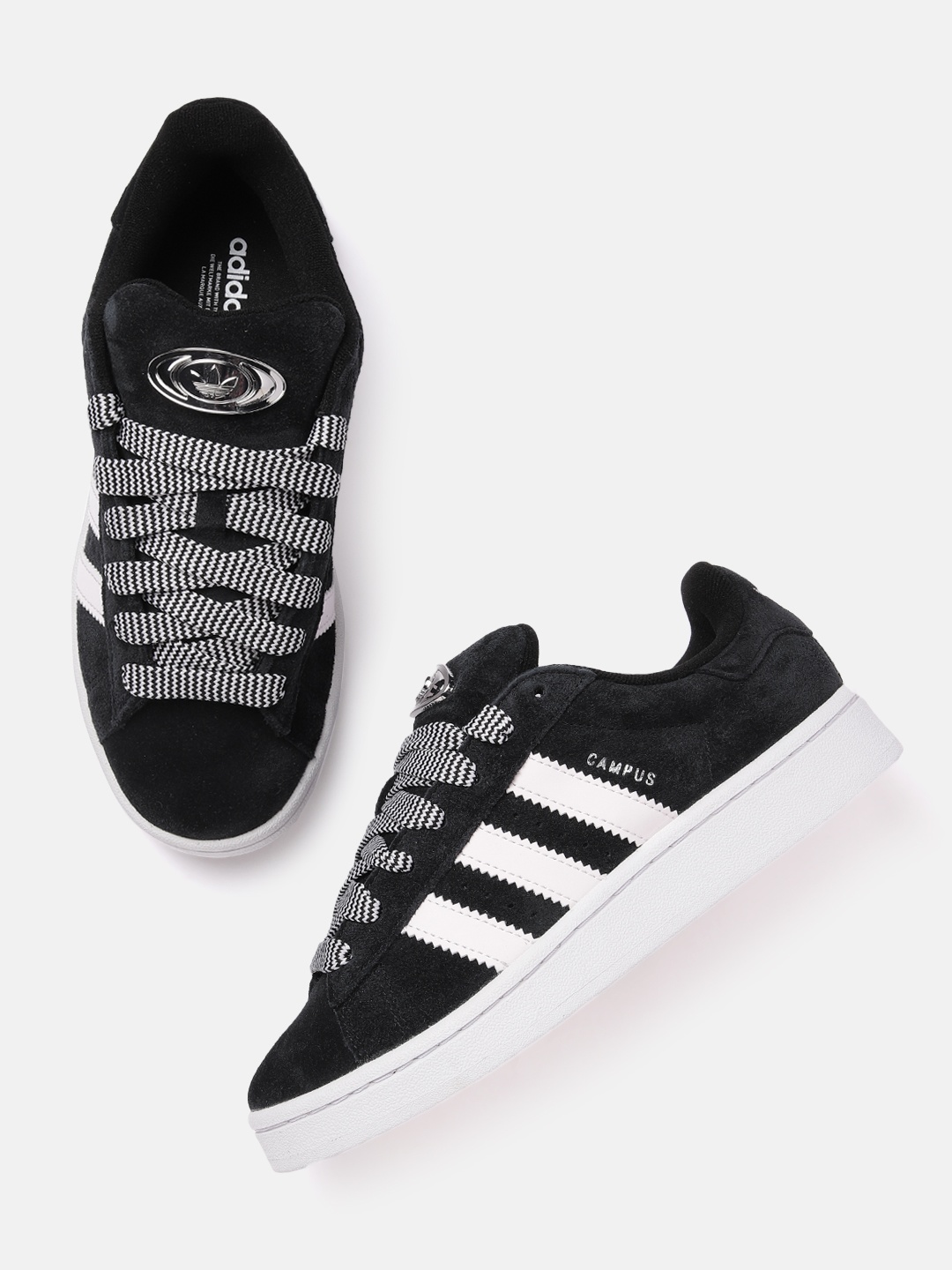 

ADIDAS Originals Women Leather Campus 00S Sneakers, Black