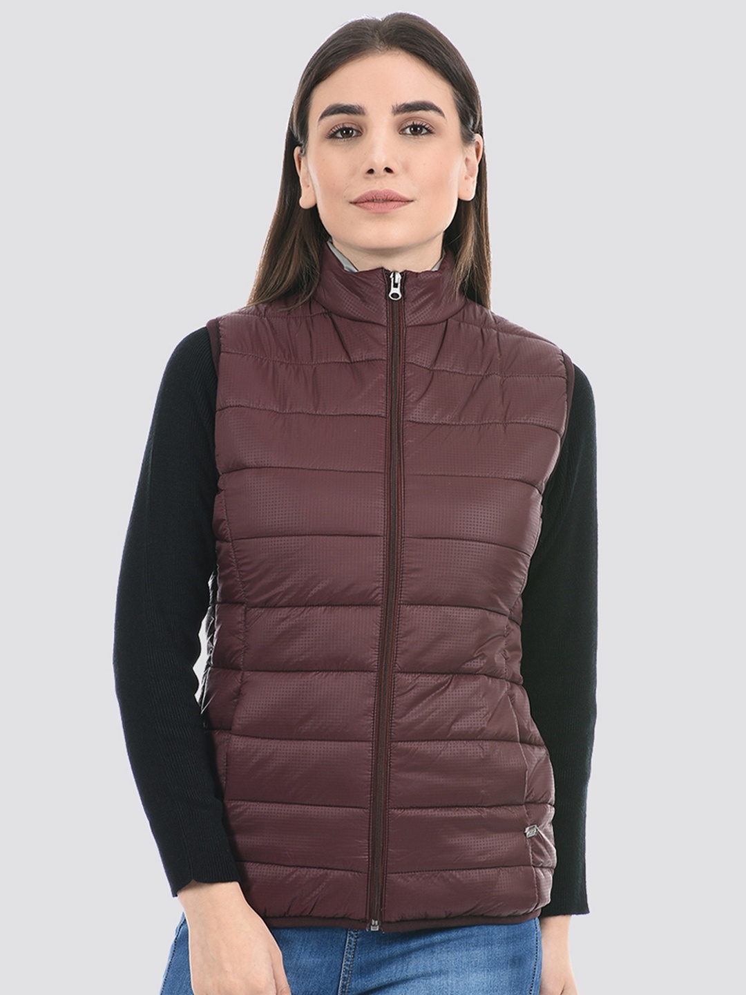 

Cloak & Decker by Monte Carlo Women Padded Jacket, Maroon