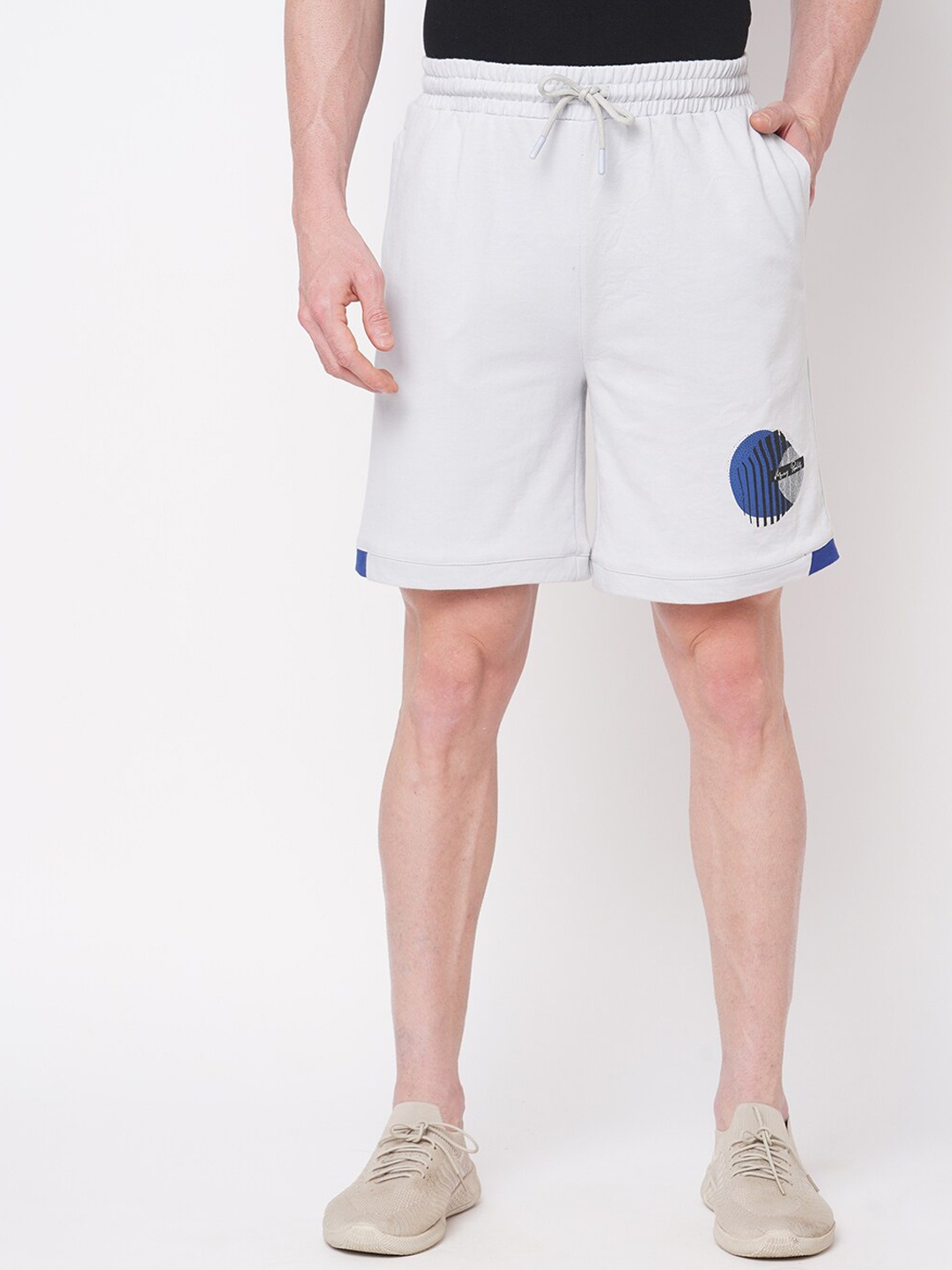 

FiTZ Men Slim Fit Outdoor Sports Shorts, Grey