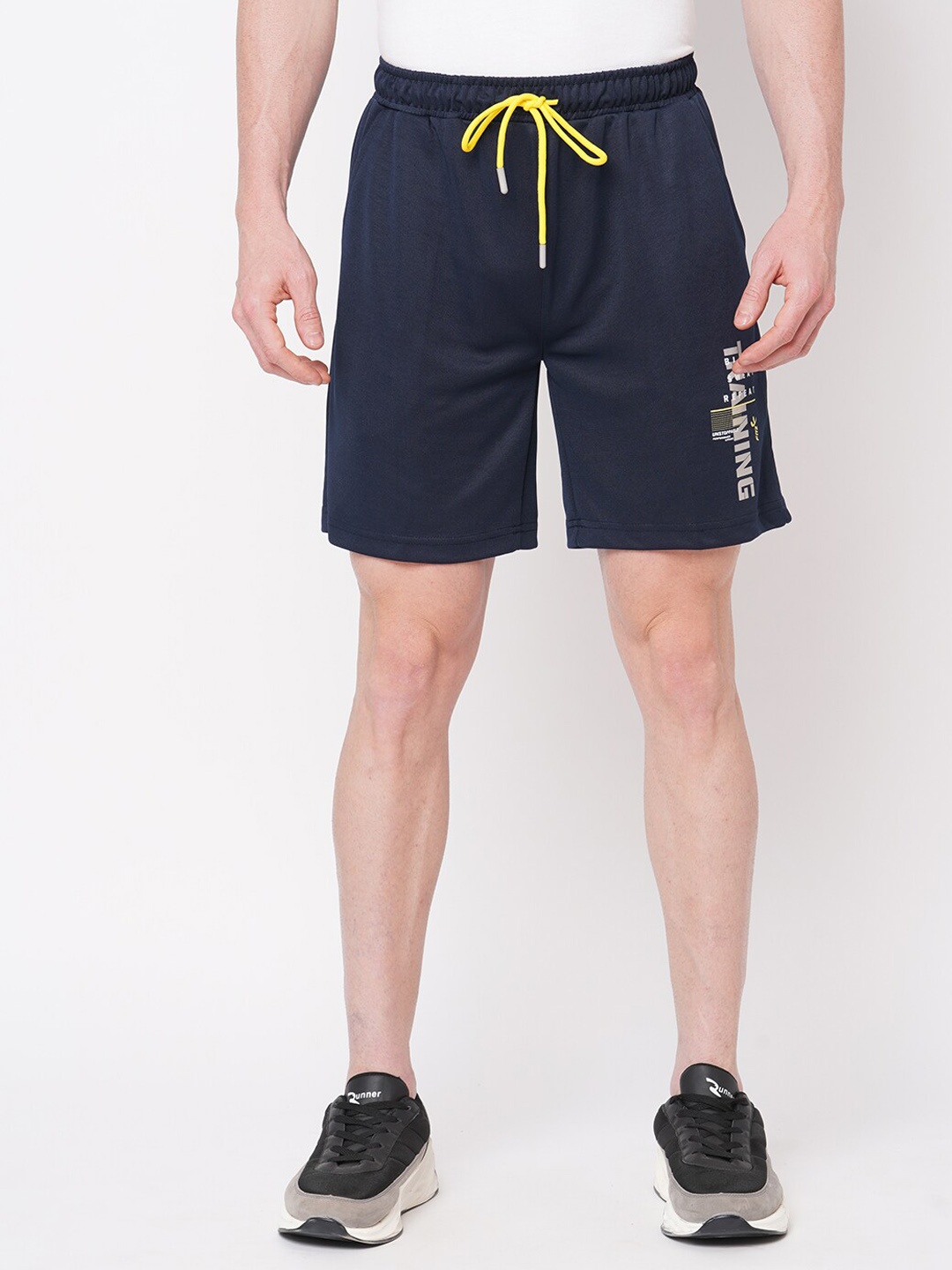

FiTZ Men Sports Shorts, Navy blue
