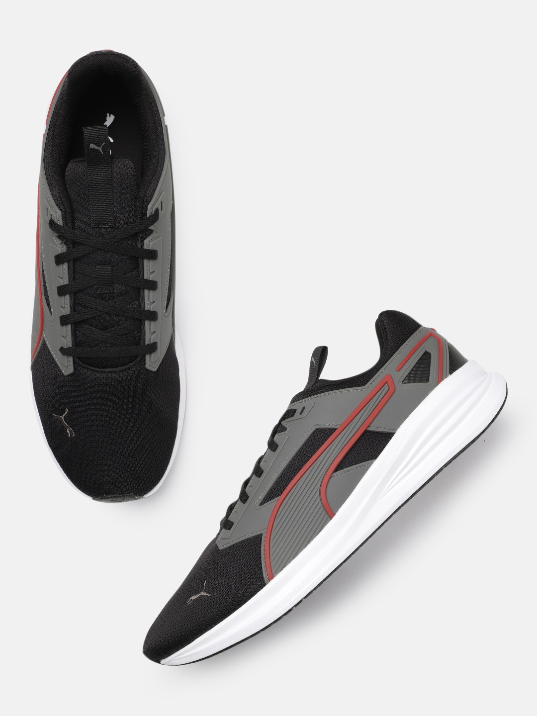 

Puma Unisex Transport Cage Running Shoes, Black