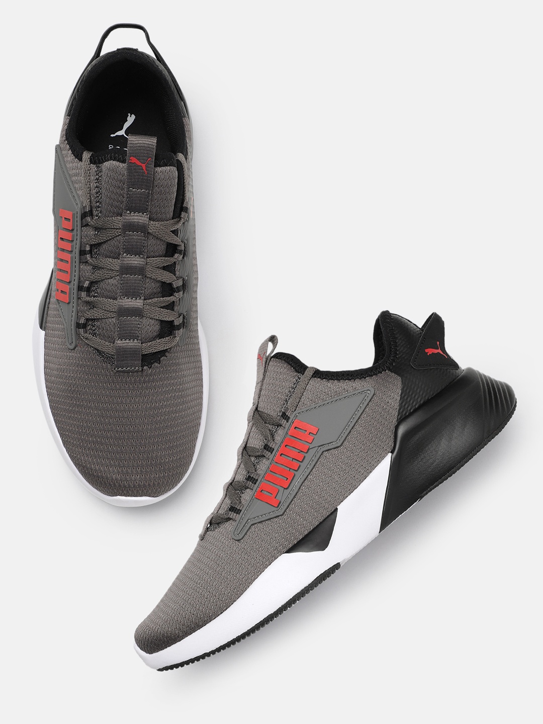 

Puma Unisex Resolve Street Spark Running Shoes, Grey