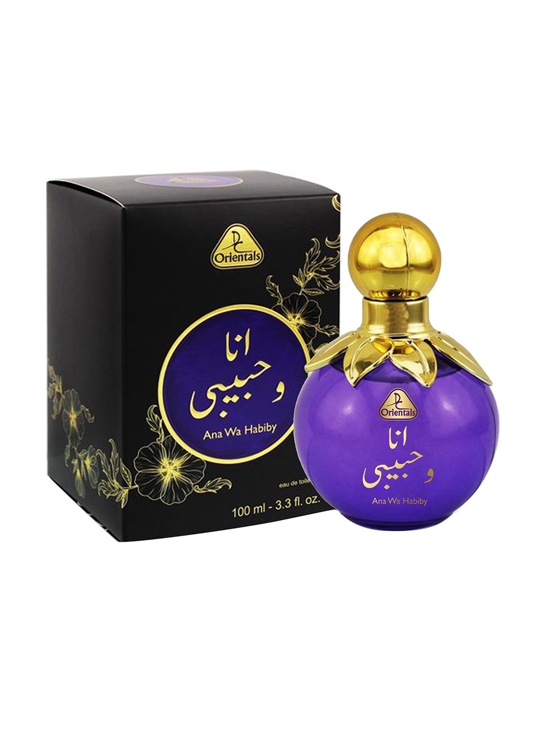 

Dorall Collection Ana Wa Habiby Eau De Toilette Spray - 100ml, Purple