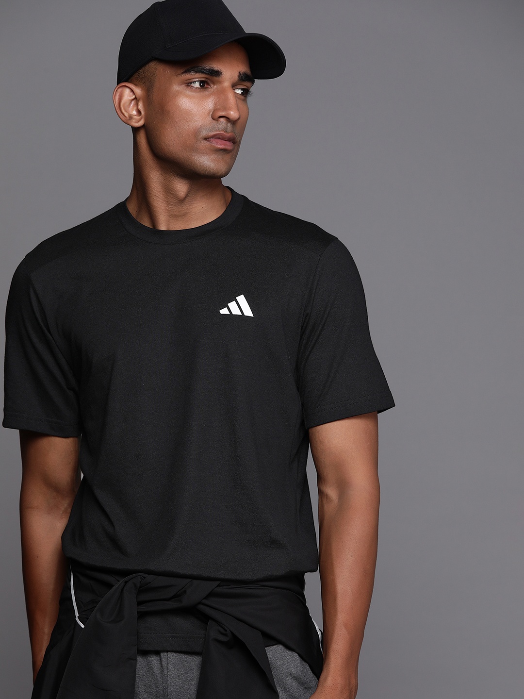 

ADIDAS Men TR-ES PRIME T-shirt, Black