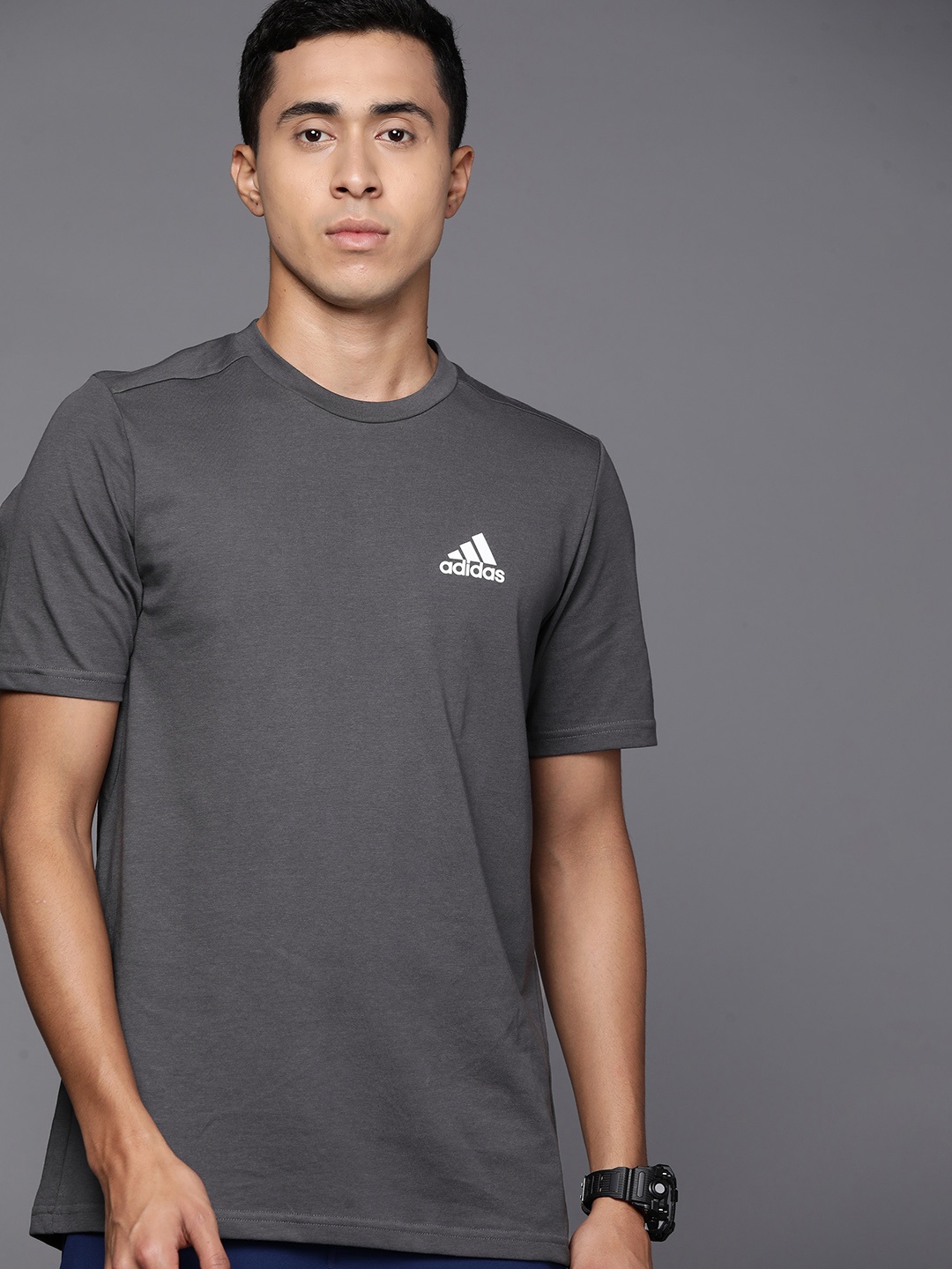 

ADIDAS AEROREADY Regular Fit Sports T-shirt, Grey