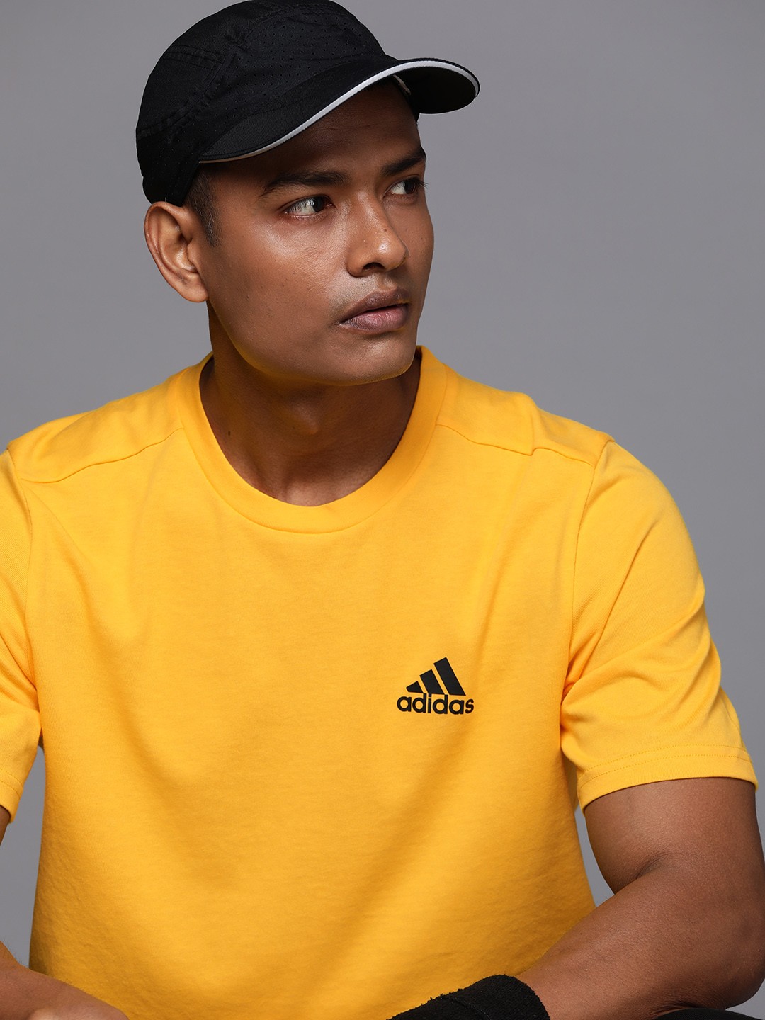 

ADIDAS Aeroready Solid T-shirt, Mustard