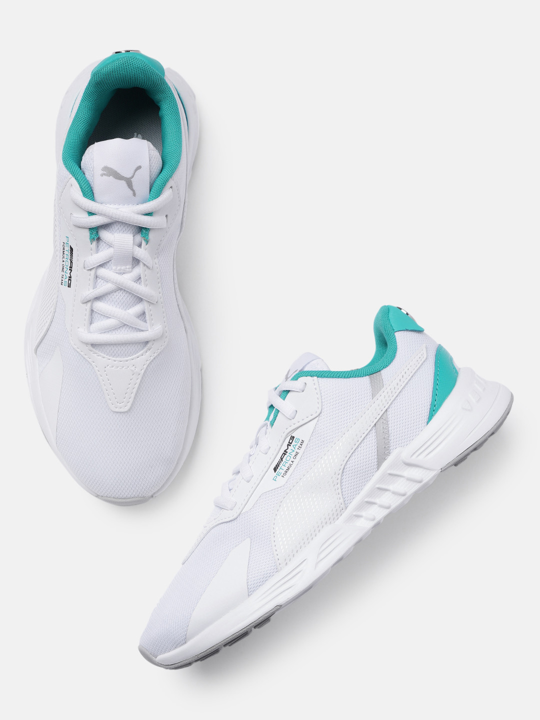

PUMA Motorsport Unisex AMG Petronas F1 Tiburion Sneakers, White