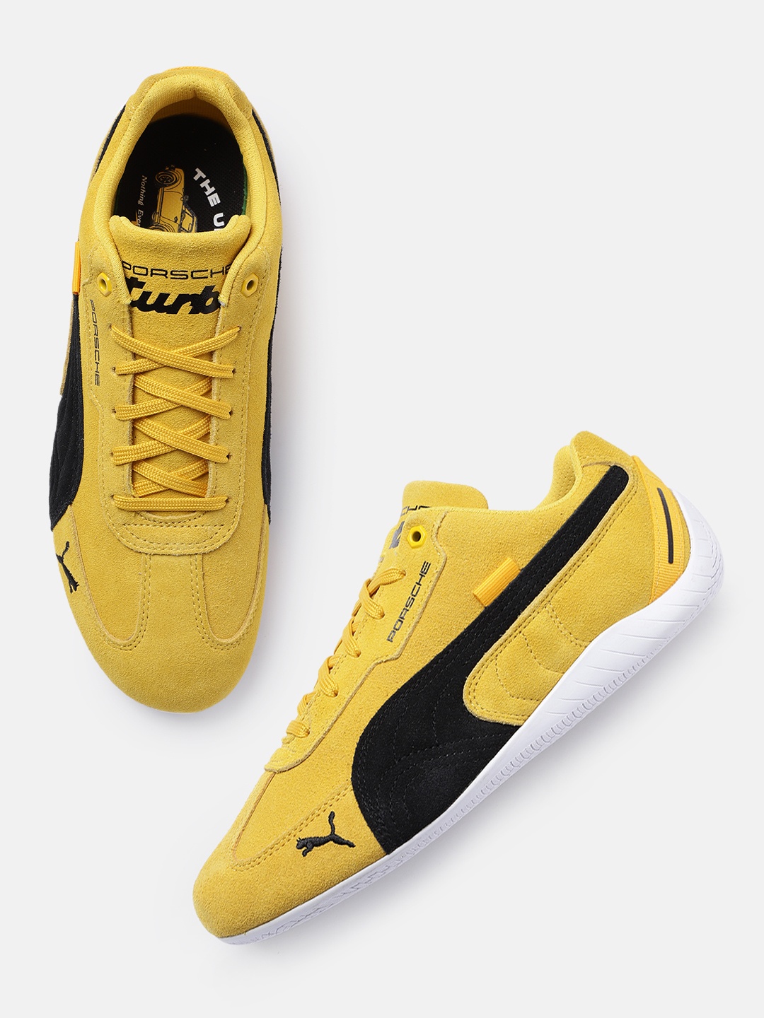 

PUMA Motorsport Unisex Porsche Legacy Driving Shoes, Mustard
