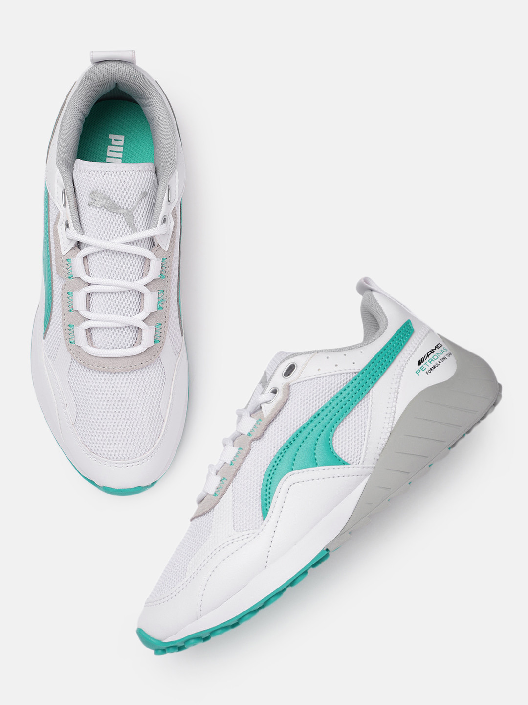 

PUMA Motorsport Unisex Mercedes AMG Petronas SPEEDFUSION 2 Sneakers, White