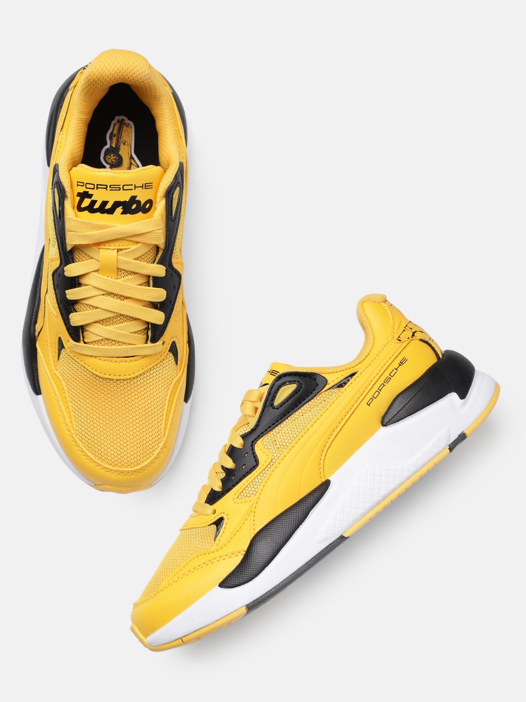 

PUMA Motorsport Unisex Porsche Legacy X-Ray Speed Sneakers, Yellow