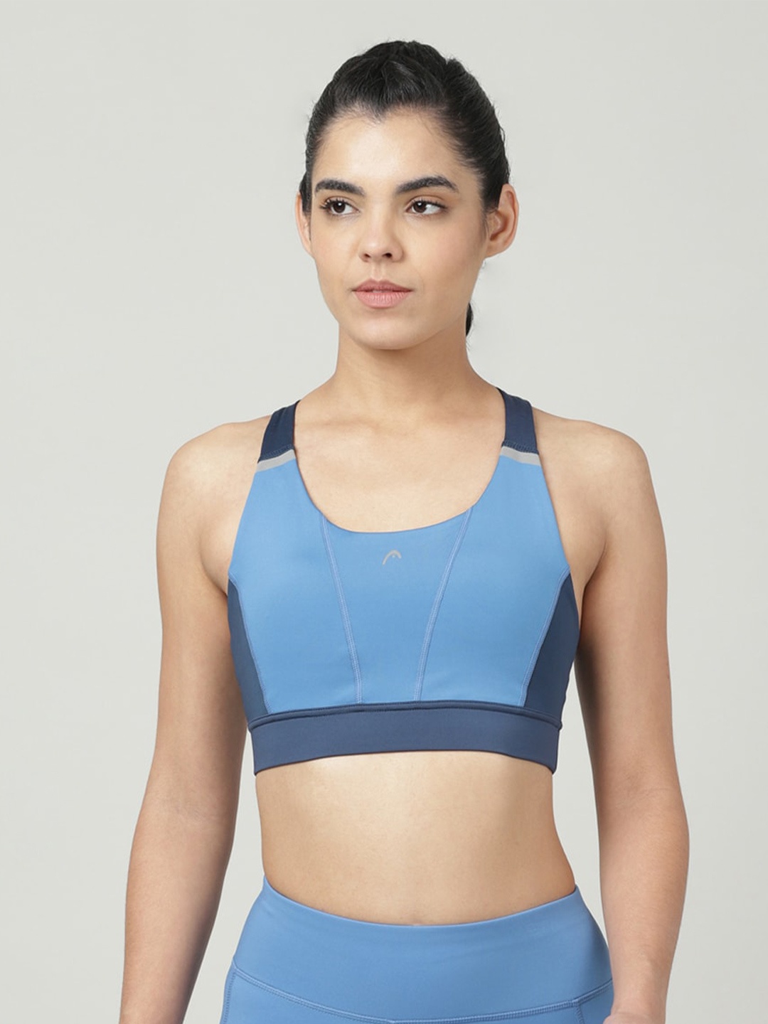 

Head Colourblocked Underwired Sports Bra, Blue