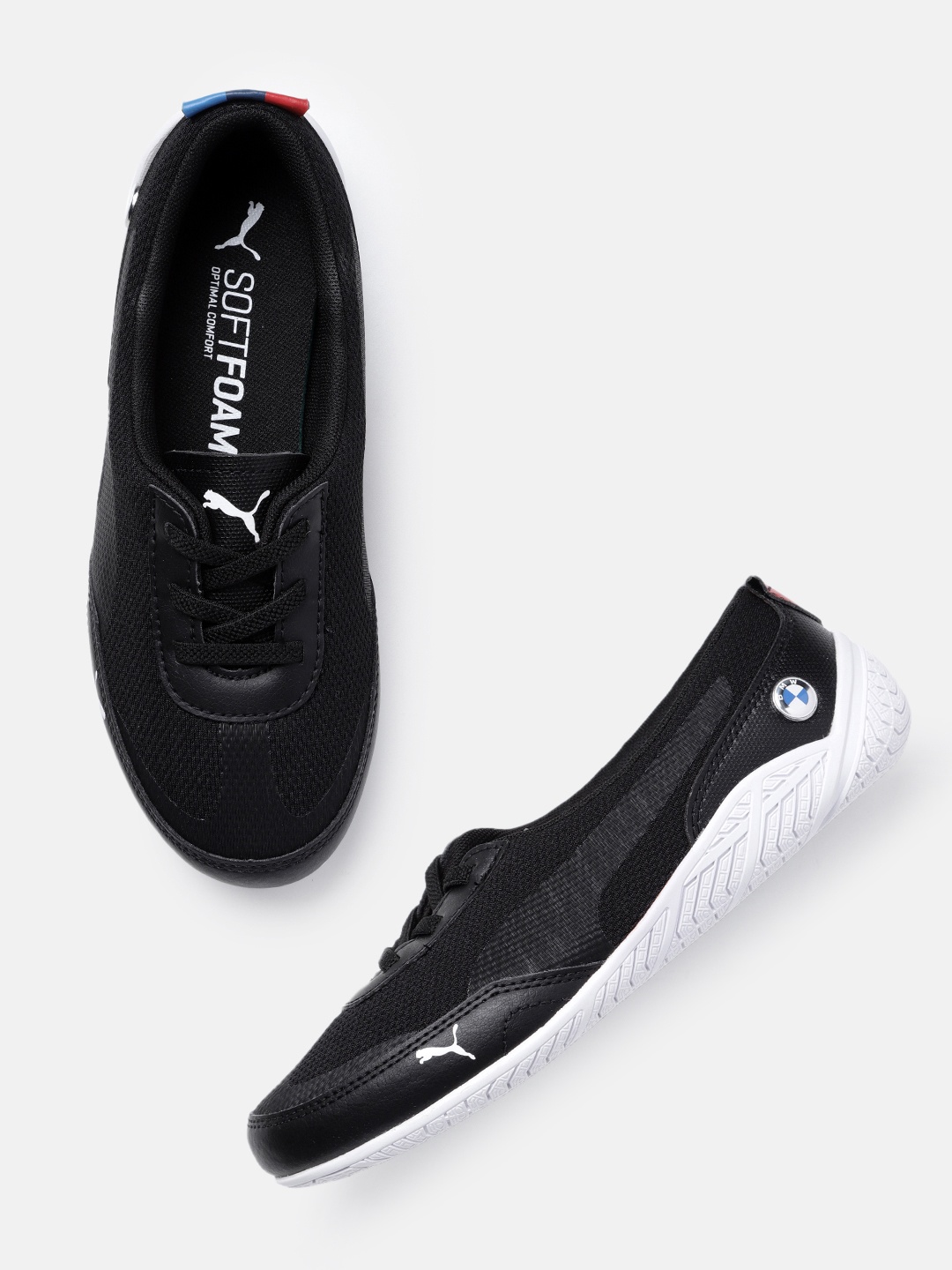 PUMA Motorsport Women BMW M Motorsport RDG Cat Balle Slip-On Sneakers, Black