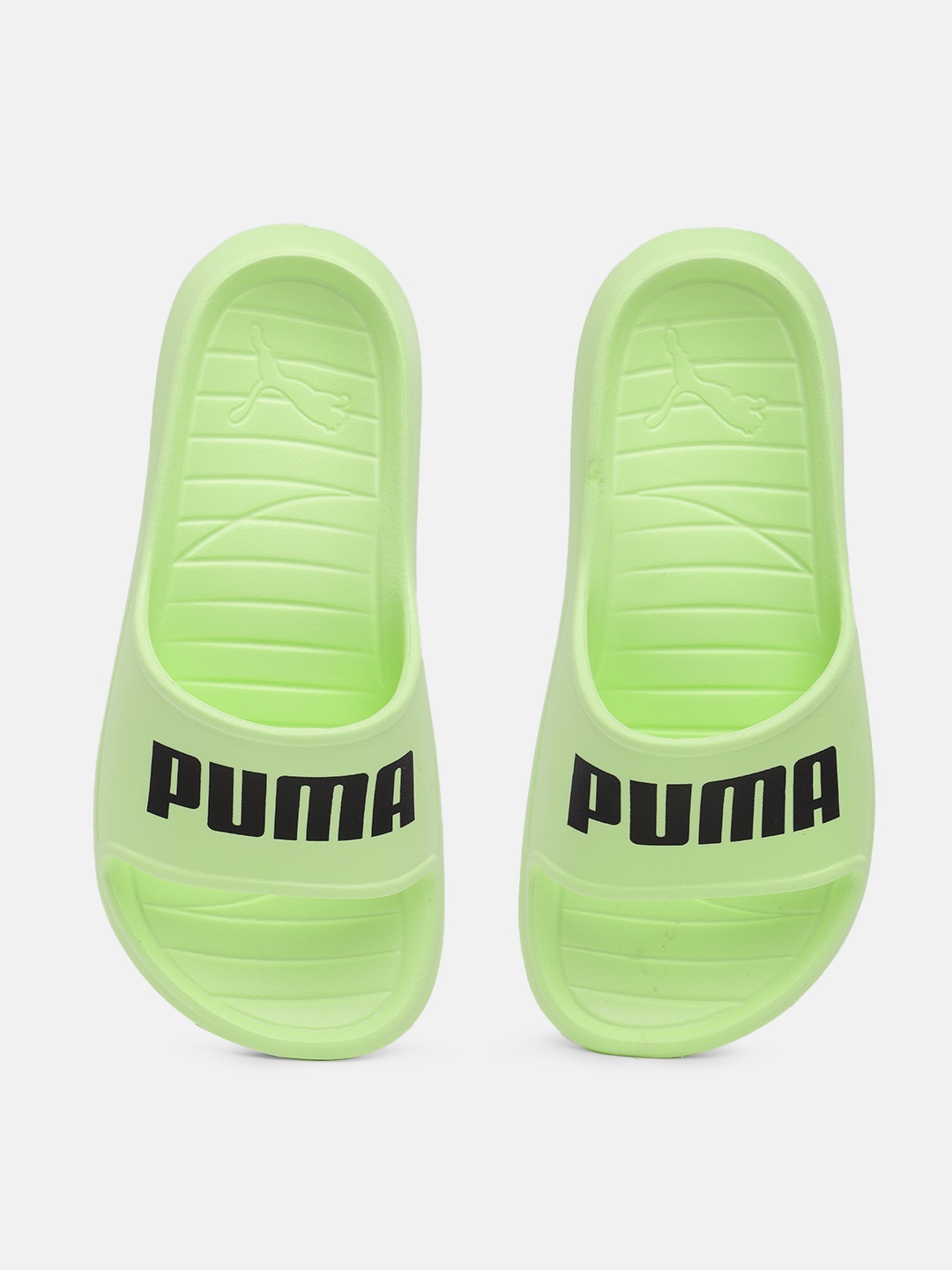 

Puma Unisex Brand Logo Print Divecat V2 Lite Sliders, Green