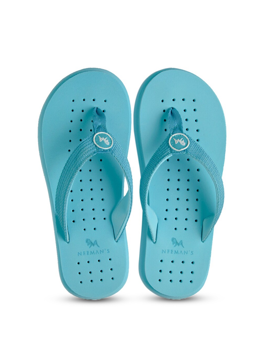 

NEEMANS Rubber Thong Flip-Flops, Blue
