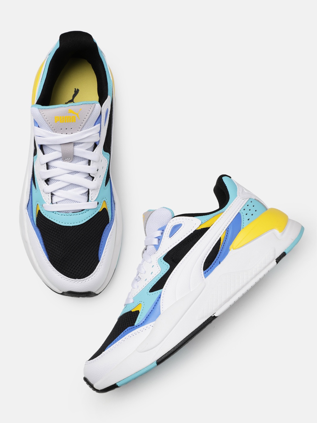 

Puma Unisex X-Ray Speed Colourblocked Sneakers, Multi