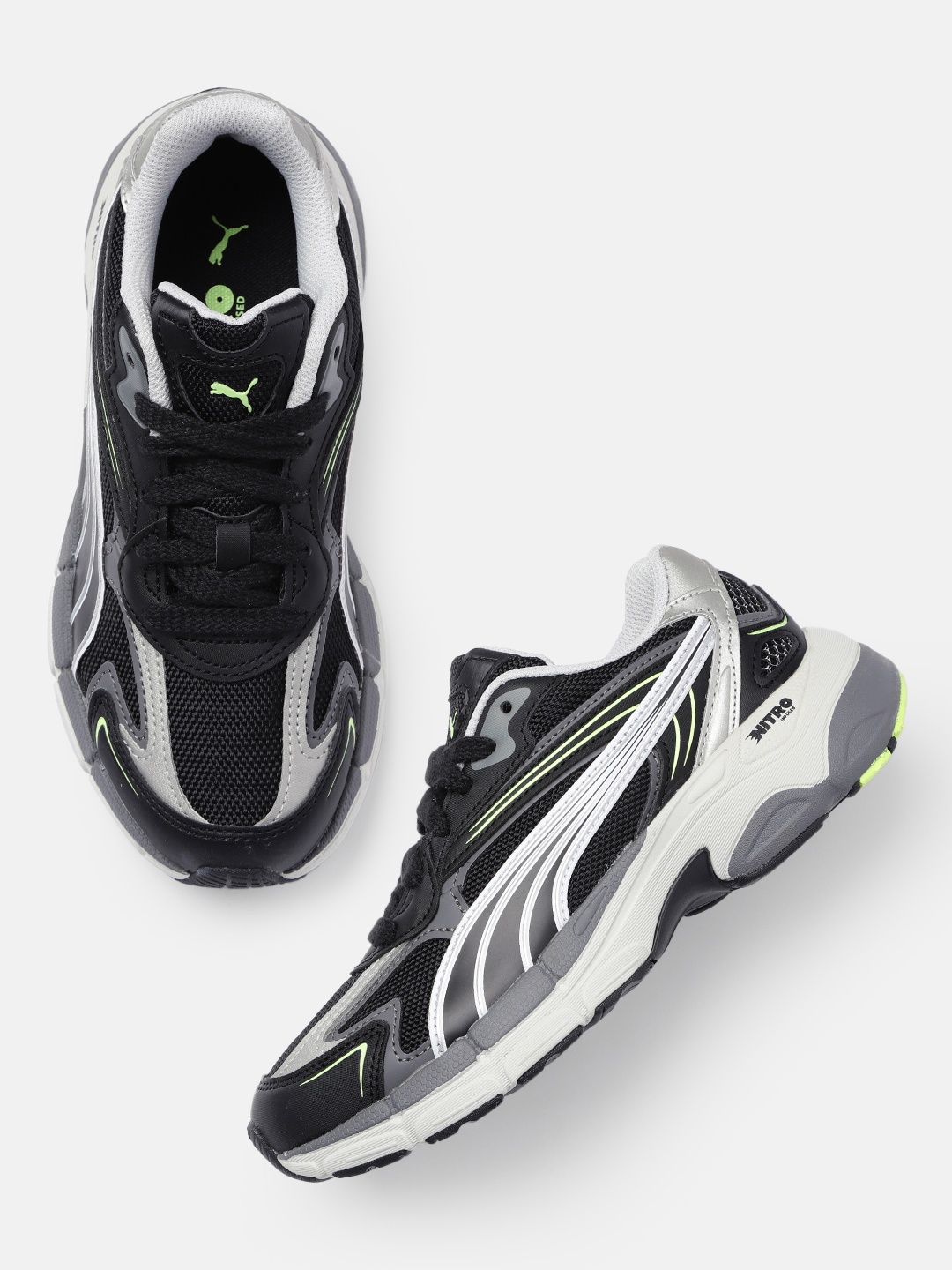 

Puma Unisex Teveris NITRO Noughties Sneakers, Black