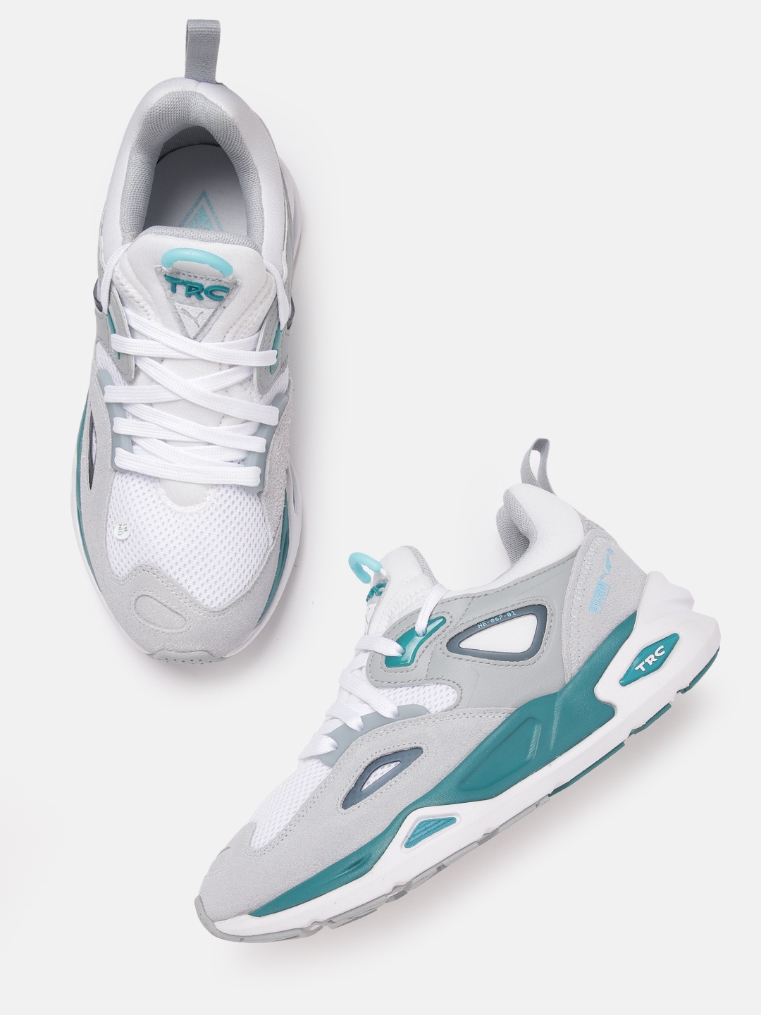 

Puma Unisex TRC Blaze Sneakers, White
