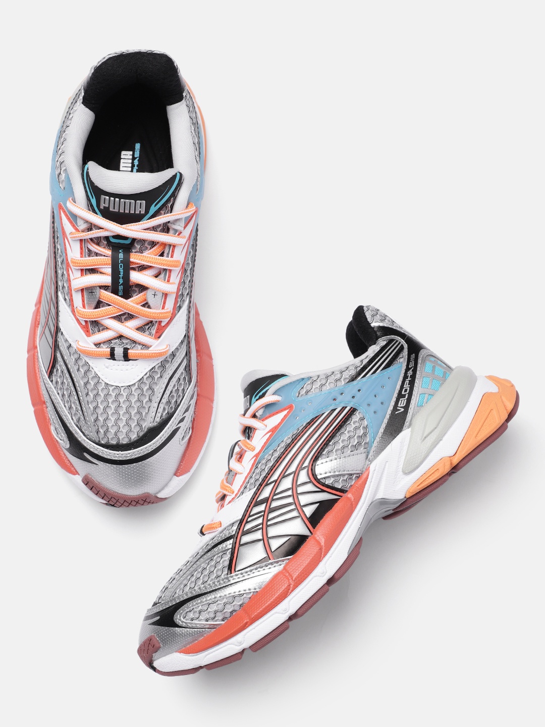 

Puma Unisex Velophasis Phased Textured Sneakers, Multi