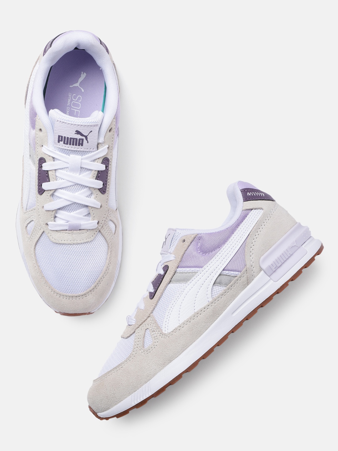 

Puma Unisex Graviton Pro Sneakers, Beige