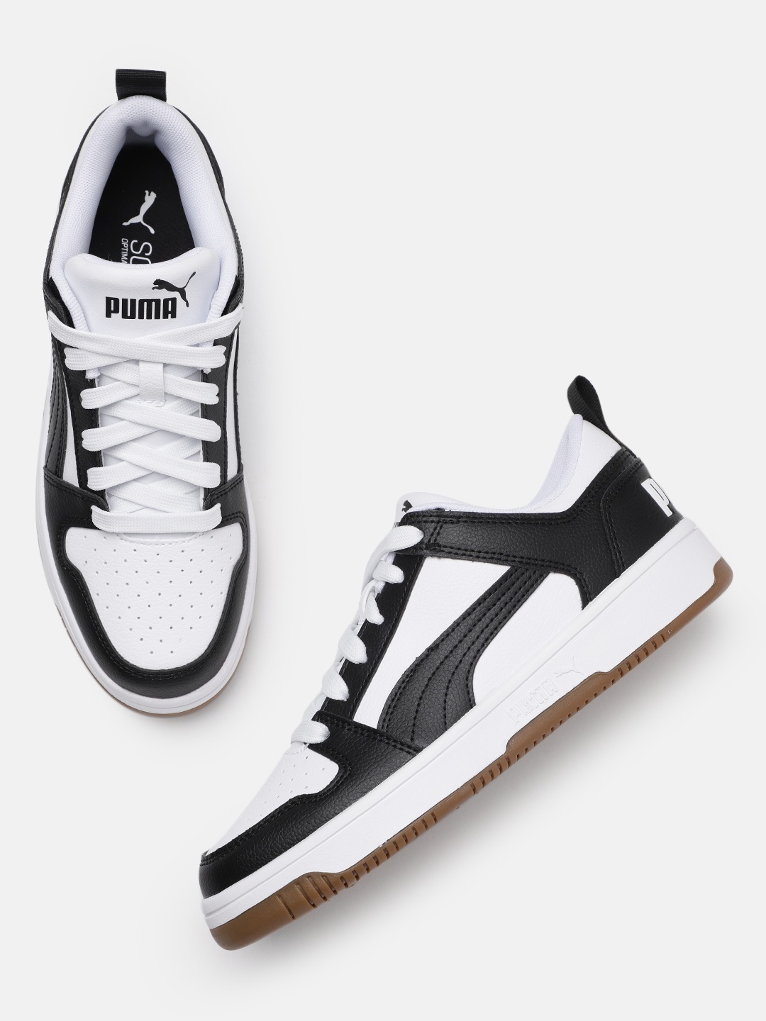 

Puma Unisex Rebound Lay Up SoftFoam+ Sneakers, White