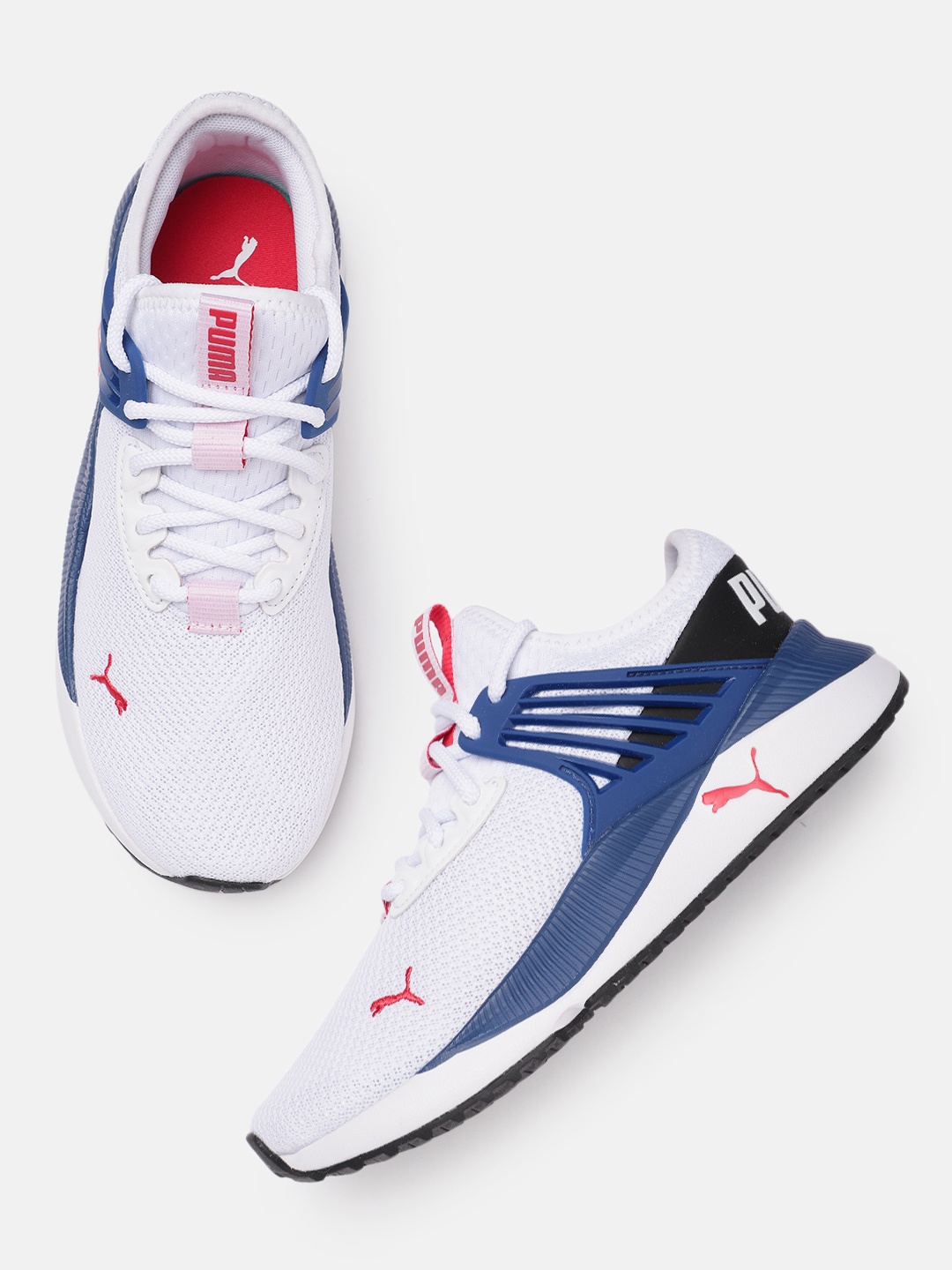 

Puma Unisex Solid Pacer Future Sneakers, White