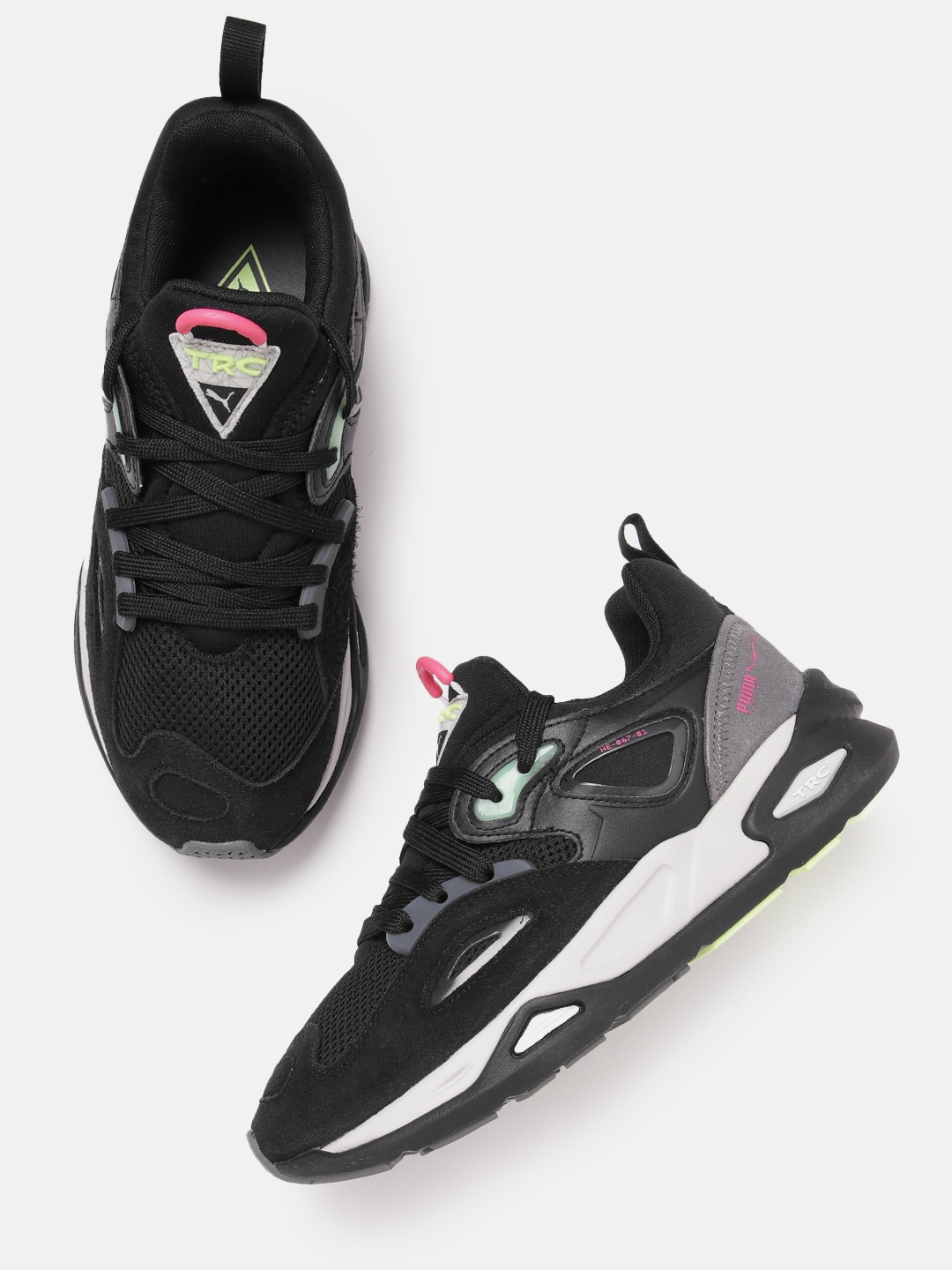 

Puma Unisex TRC Blaze Sneakers, Black