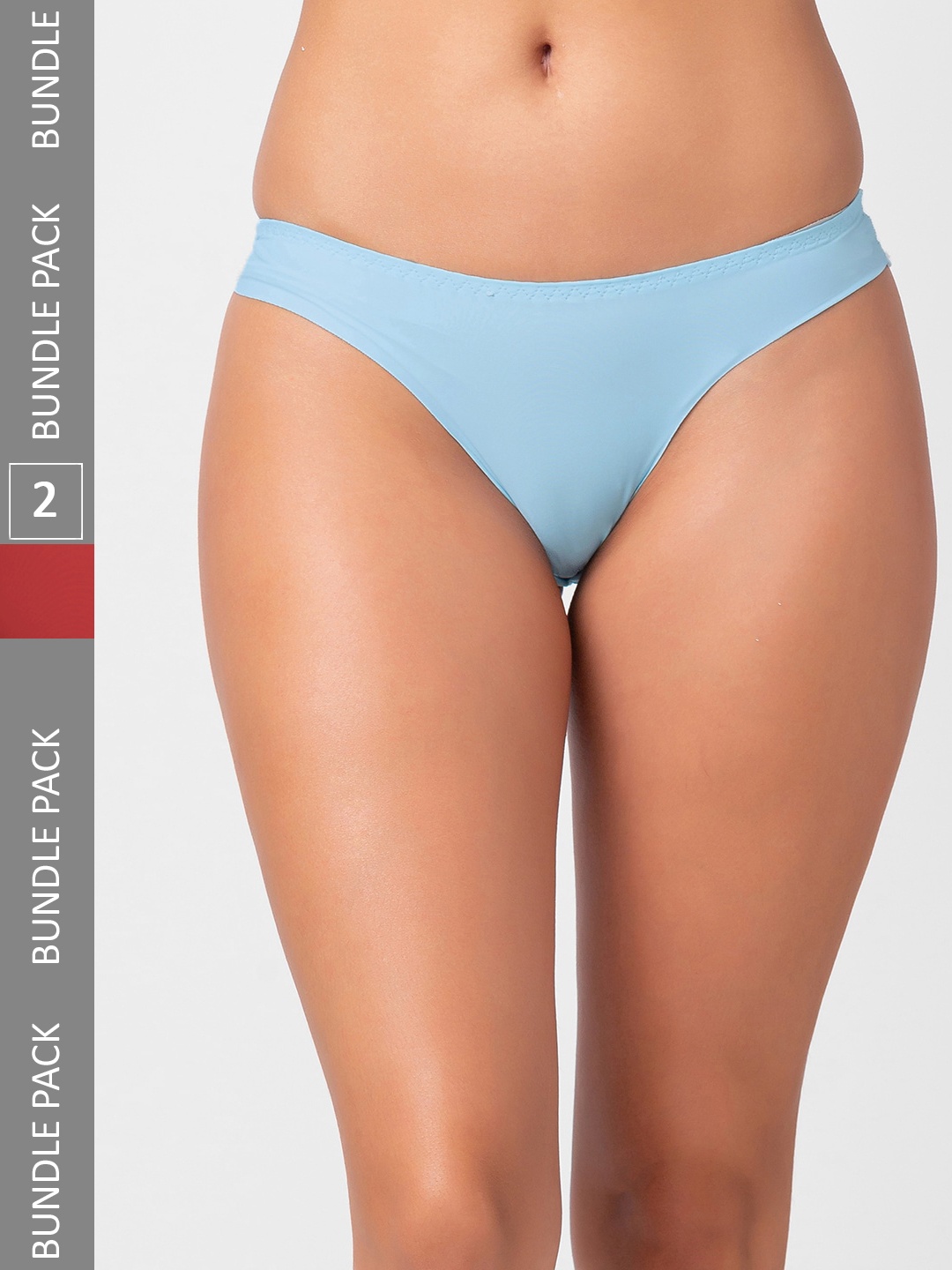 

FashionRack Women Pack Of 2 Assorted Thong Briefs