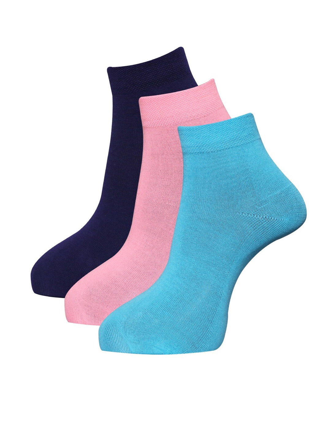 

Dollar Socks Women Pack of 3 Ankle Length Socks, Assorted