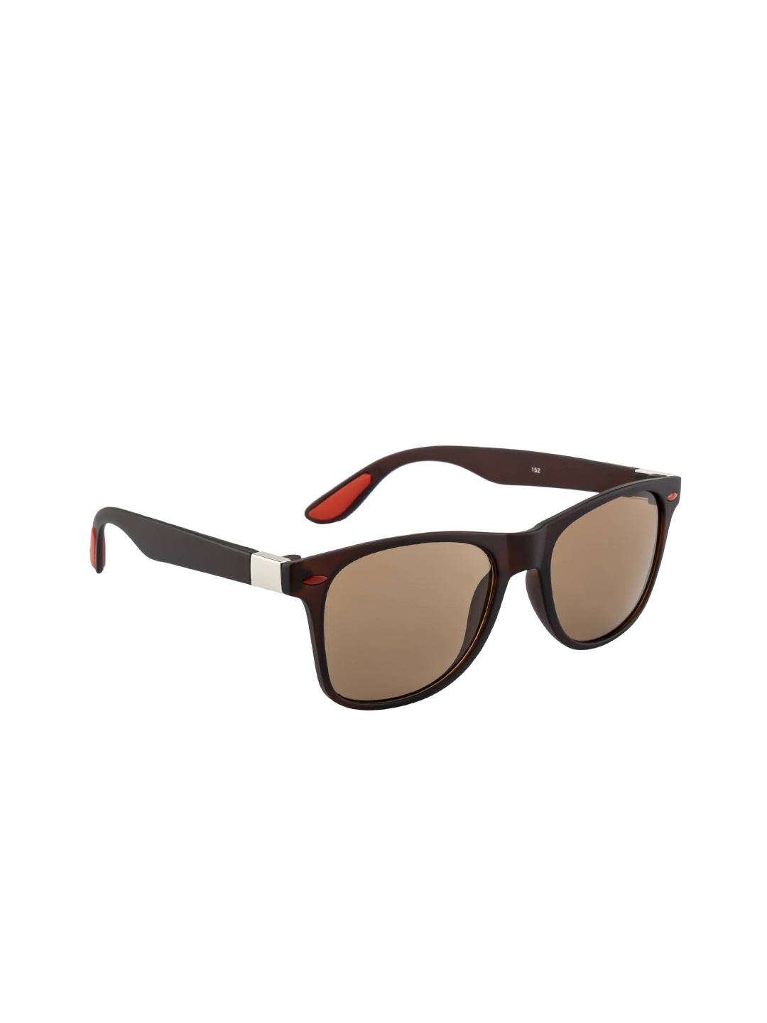 

Roadster Unisex Wayfarer Sunglasses with UV Protected Lens, Brown