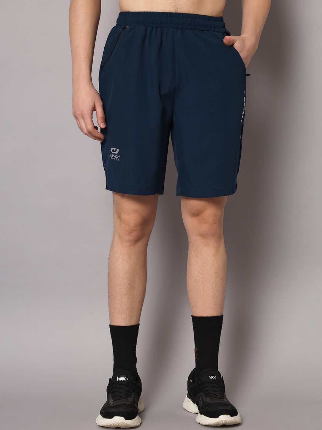 

Masch Sports Men Training or Gym Sports Shorts, Blue