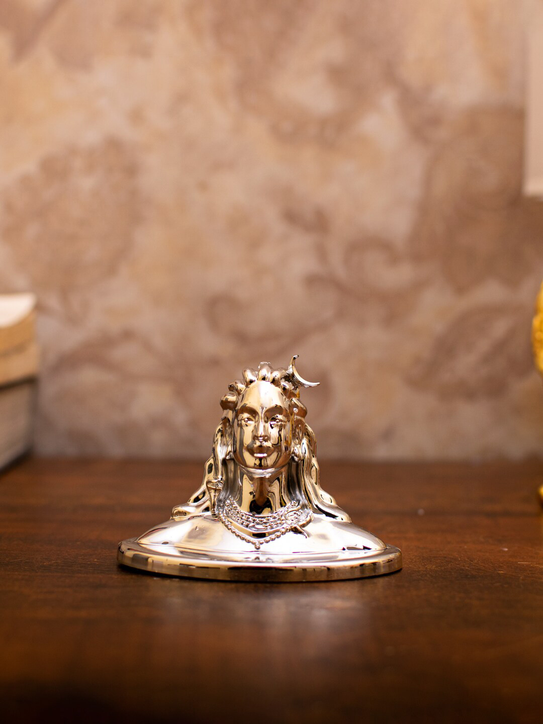 

StatueStudio Silver-Toned Adiyogi Car Dashboard Statue