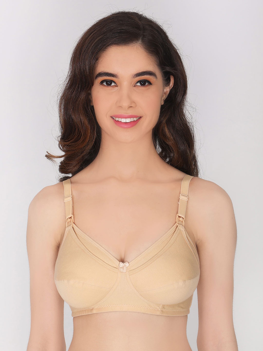 

Innocence Non Padded Non Wired Maternity Bra, Nude
