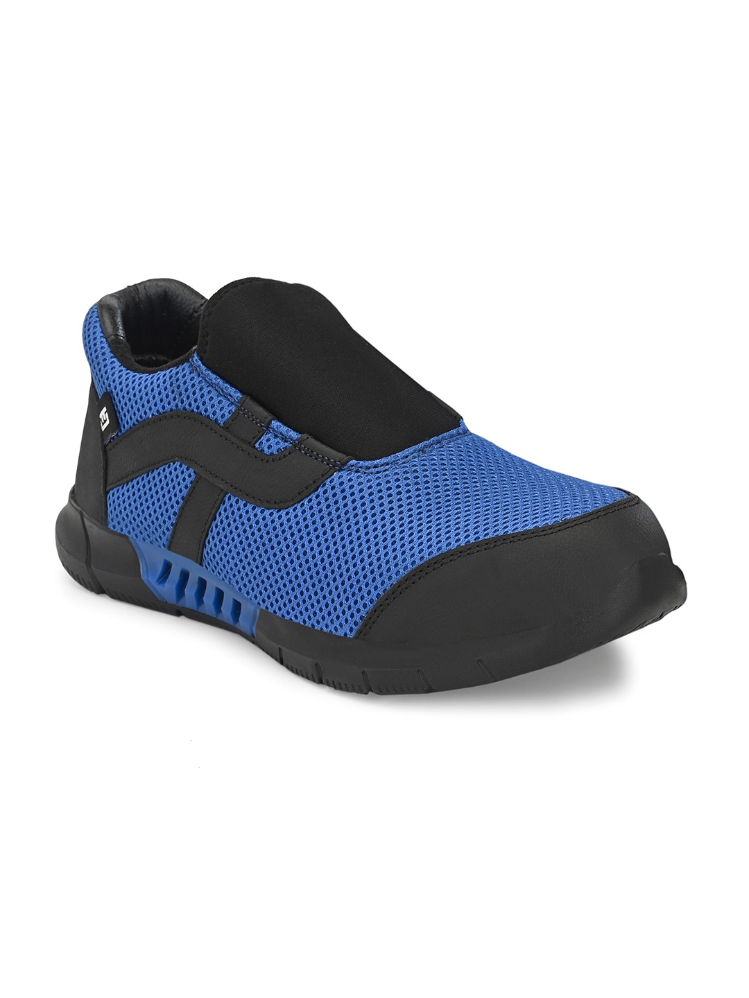 

Eego Italy Men Leather Non-Marking Shoes, Blue