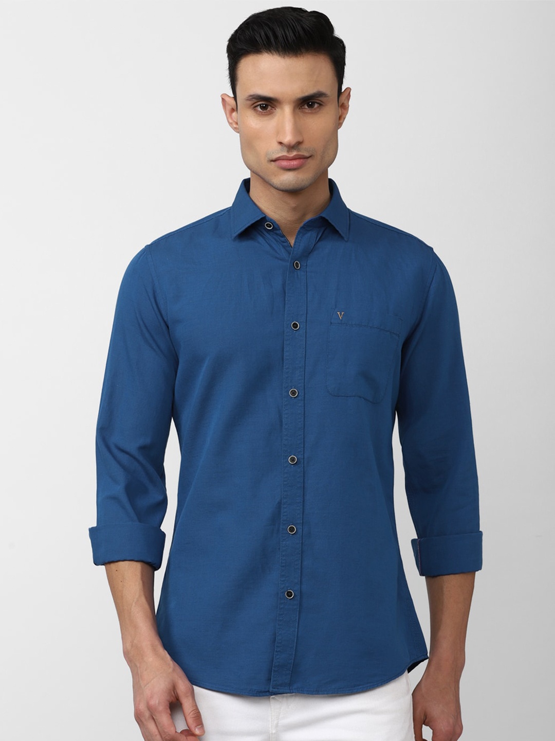 

Van Heusen Sport Men Slim Fit Casual Shirt, Blue