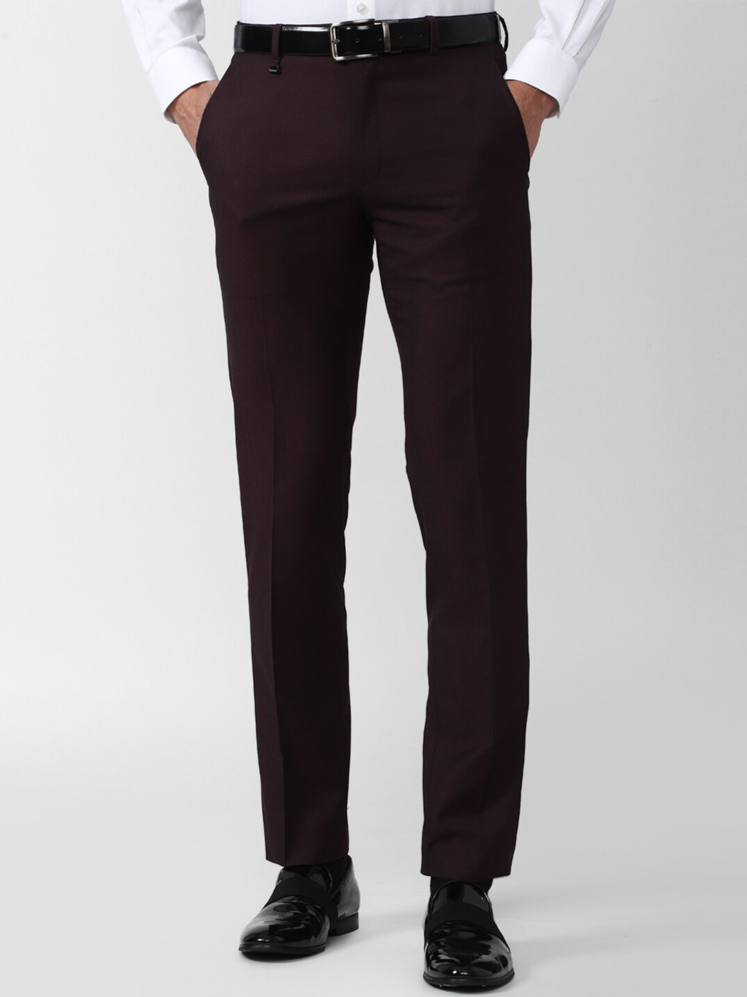 

Van Heusen Men Slim Fit Trousers, Brown