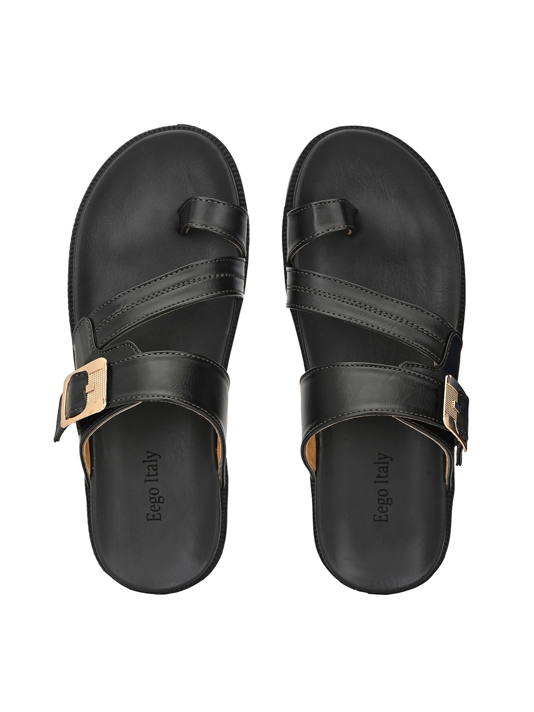 

Eego Italy Men Comfort Sandals, Black