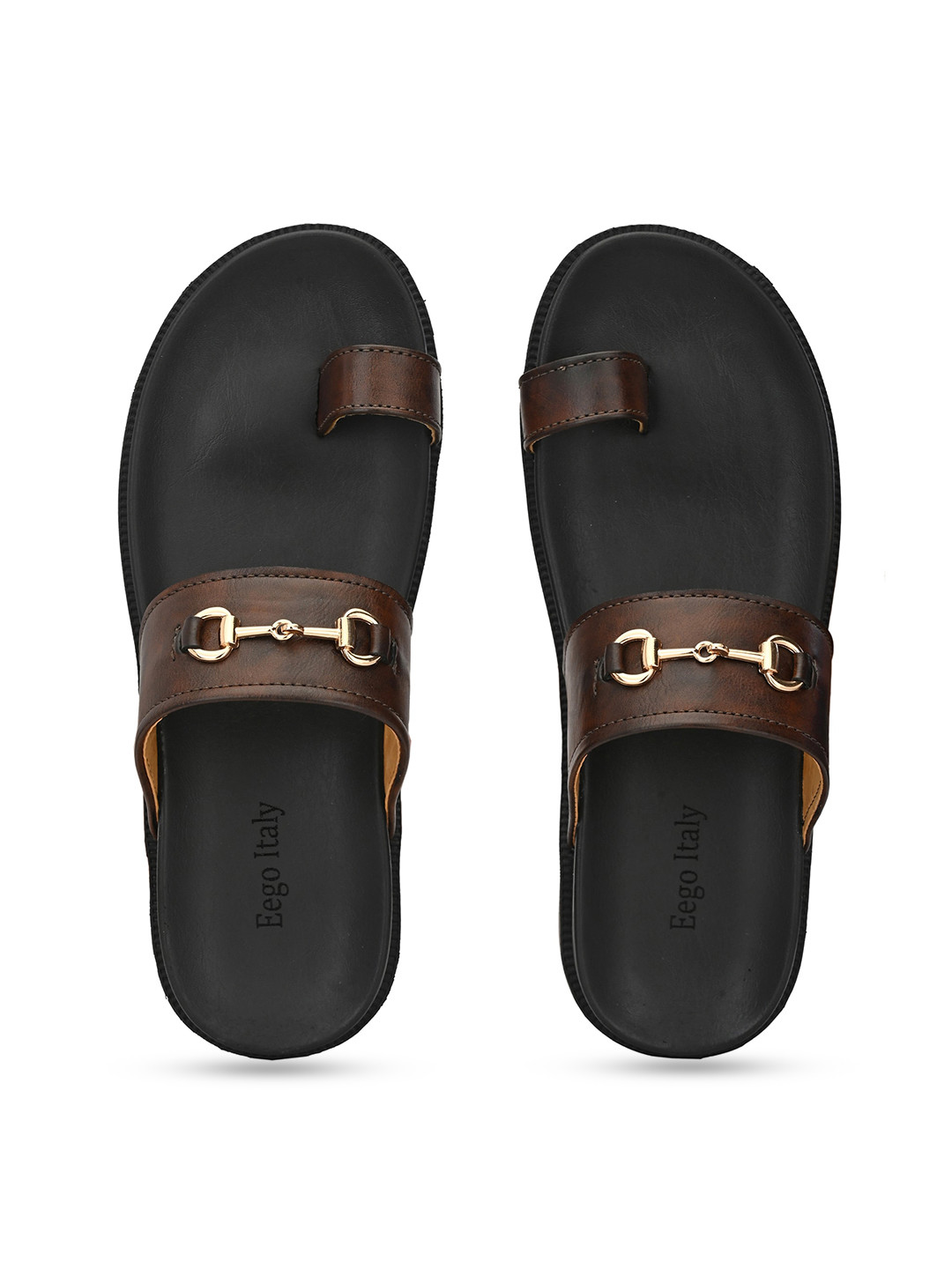 

Eego Italy Men Comfort Sandals, Brown